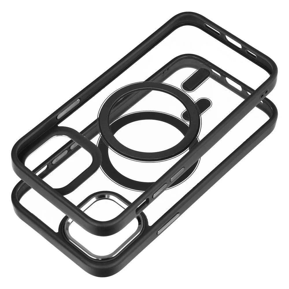 Colour Edge Mag Cover maska kompatibilna s MagSafe za IPHONE 12 / 12 PRO crna