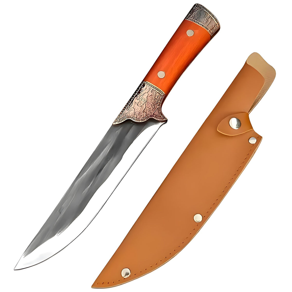 Kuhinjski nož DE-33024 - Smeđa/Meat KP33024