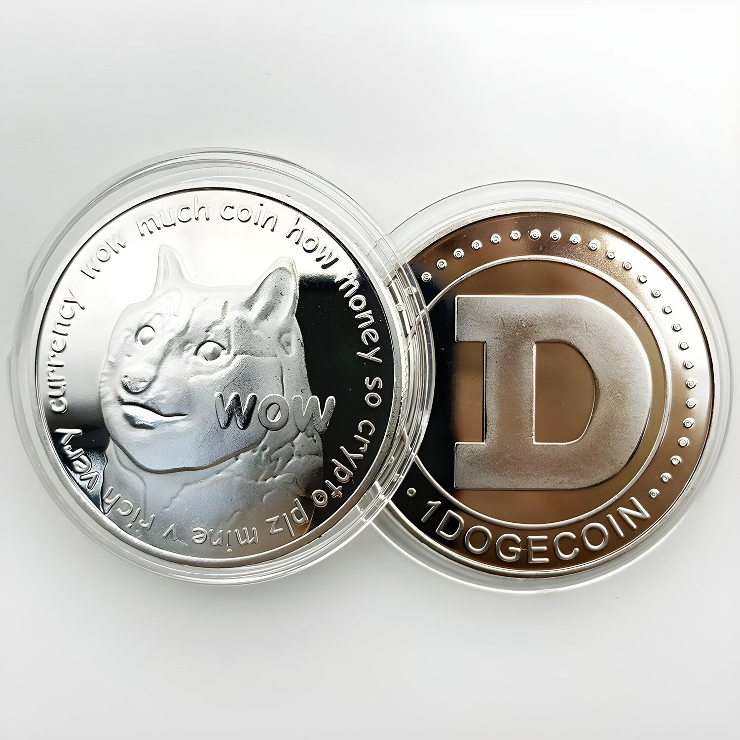 Kovanica Dogecoin - Srebrna KP13412