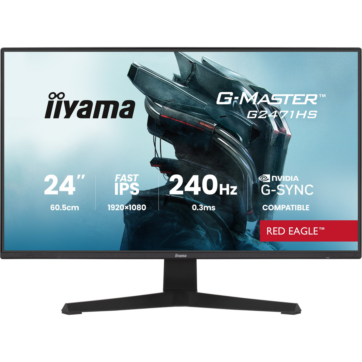 iiyama G-MASTER G2471HS-B1 računalni monitor 61 cm (24")