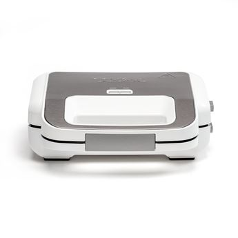Tefal Snack XL SW7011 aparat za sendviče 850 W Bijelo, Nehrđajući čelik