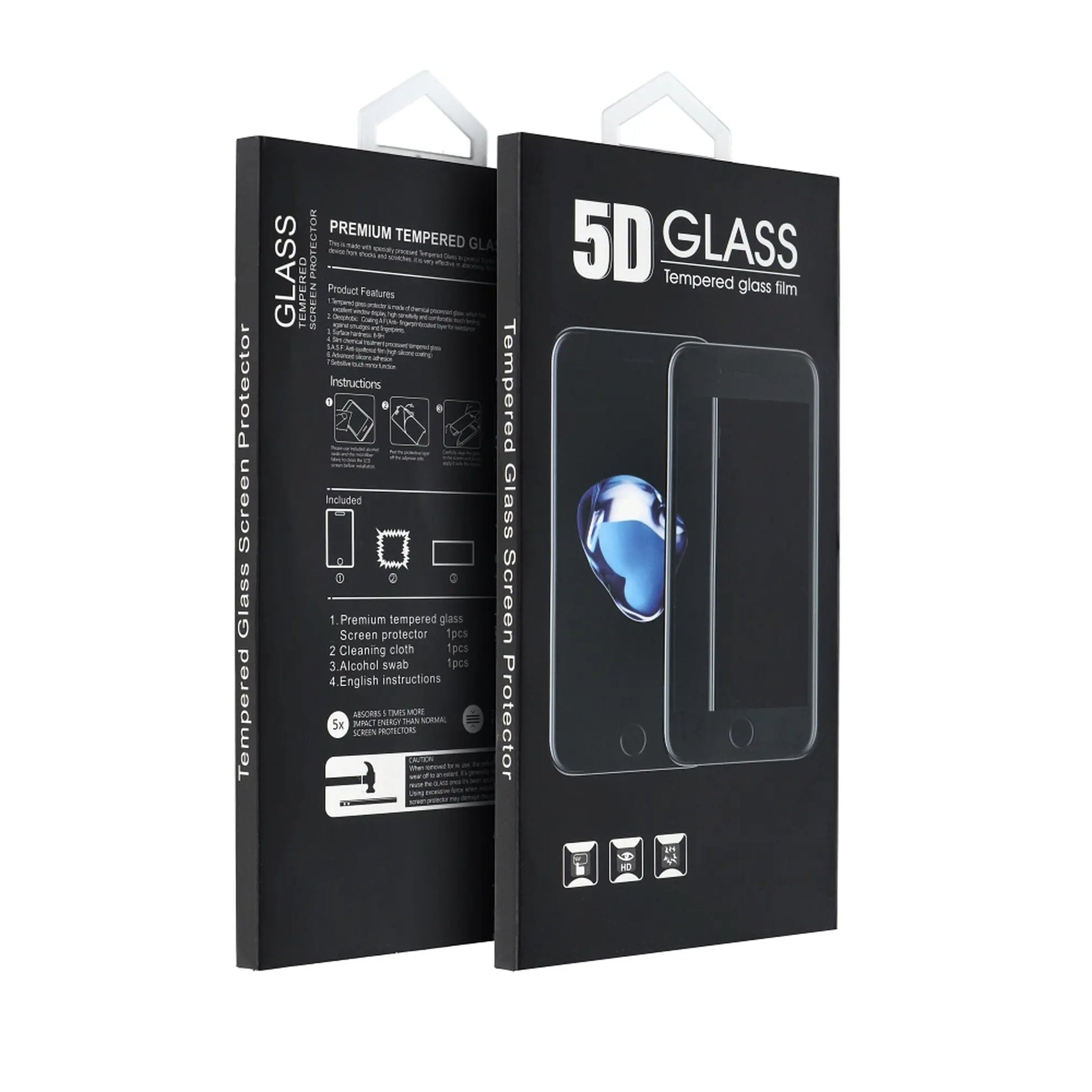 5D kaljeno staklo s punim ljepilom - za Honor 600 / 600 PRO