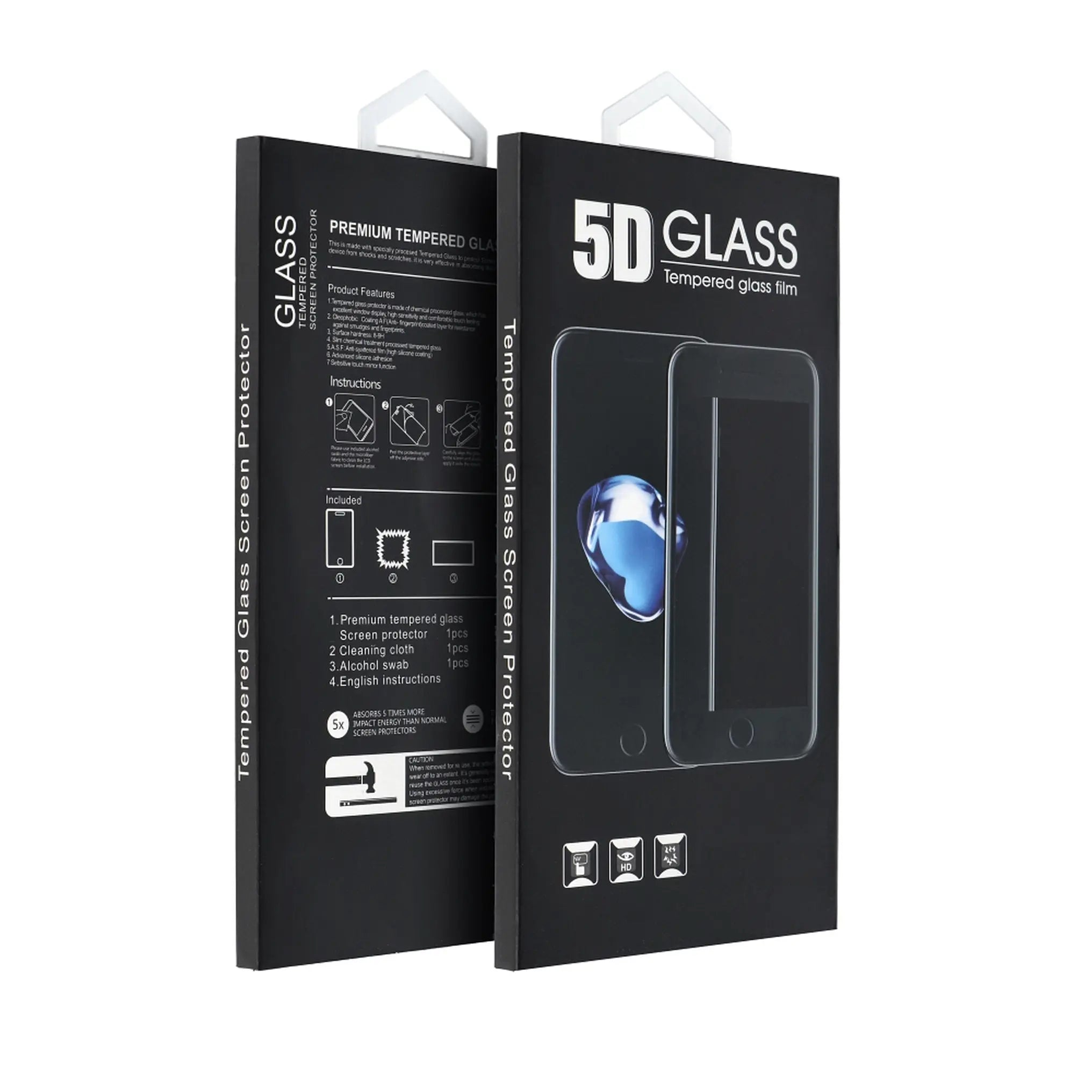 5D kaljeno staklo s punim ljepilom - za Honor 600 / 600 PRO