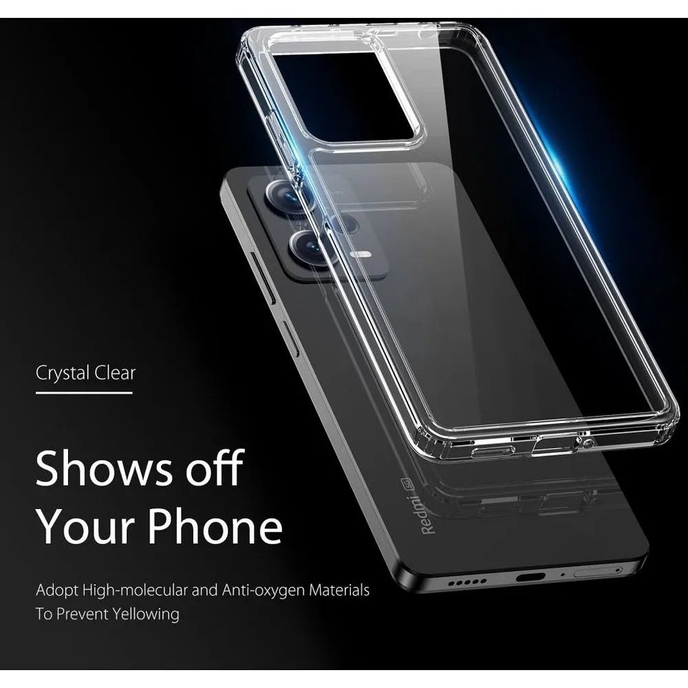 DUX DUCIS Clin - prozirna čvrsta maska za Redmi Note 12 Pro 5G