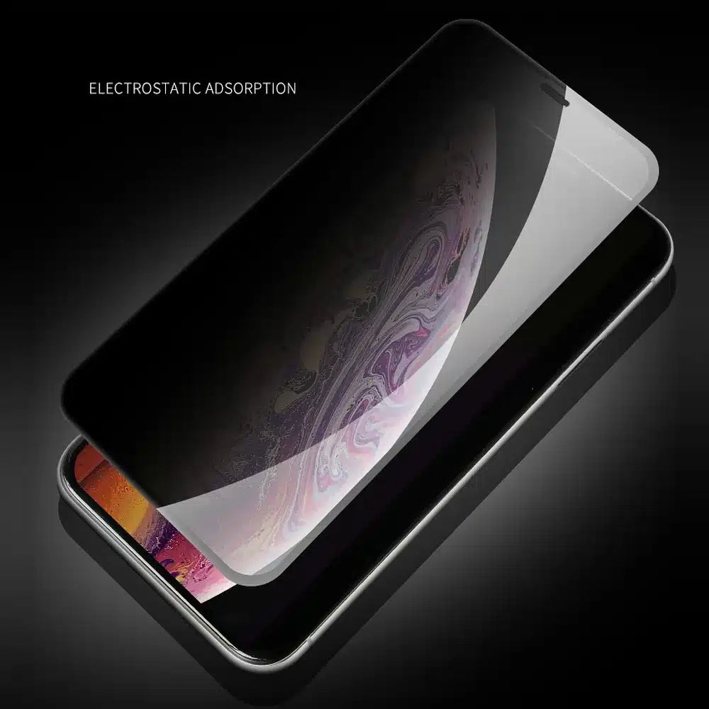 X-ONE Full Cover Extra Strong Privacy kaljeno staklo - za iPhone 15 Pro (puno ljepilo) crno