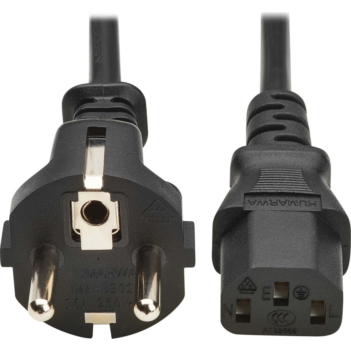 Eaton P054-03M-EU strujni kabel Crno 3 m CEE7/7 IEC C13