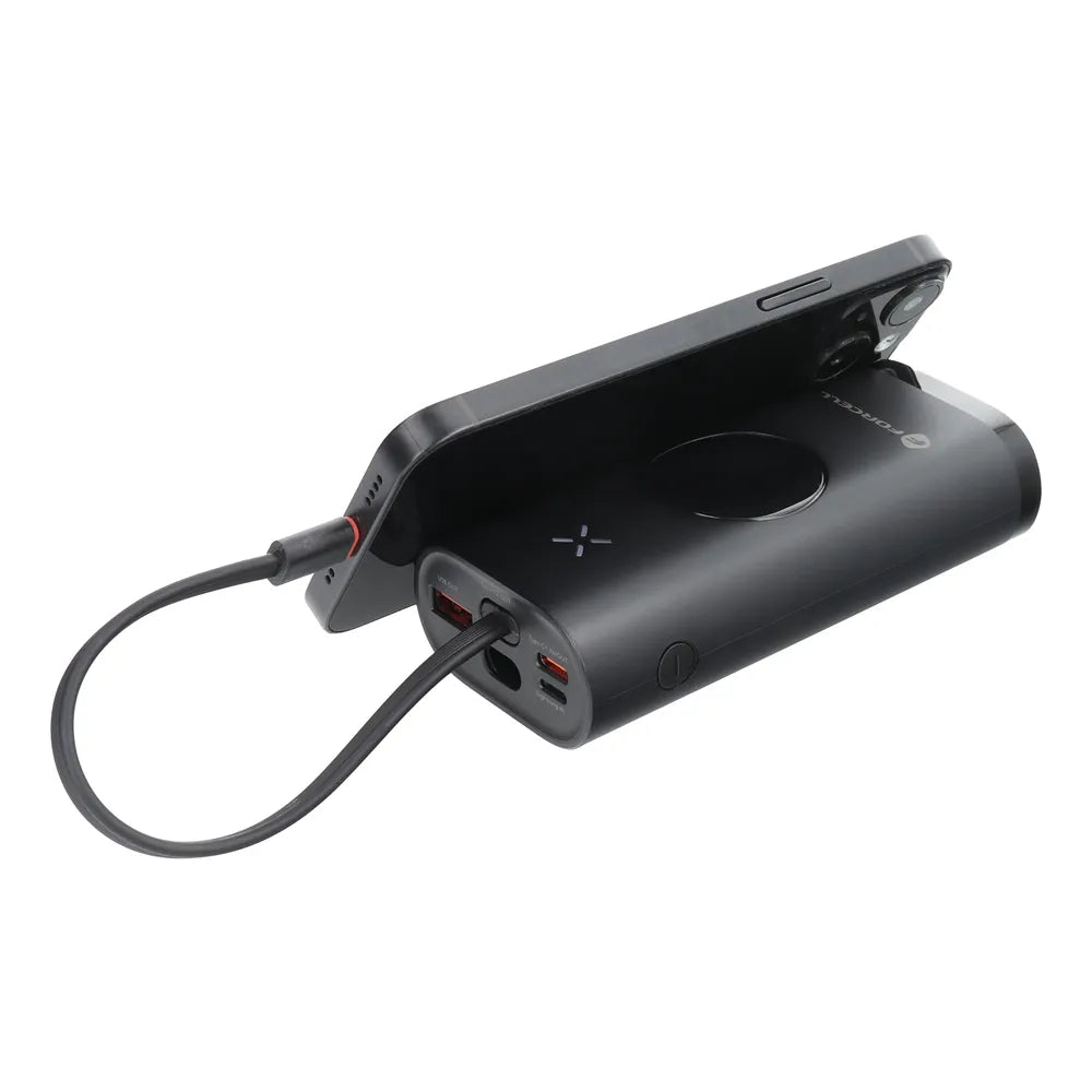 FORCELL Powerbank F-Energy F10k1 10 0000mah kompatibilan s Apple Watch crni
