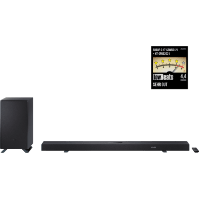 Sharp HT-SBW55121(BK) soundbar zvučnik Crno 5.1.2 kanali 212 W