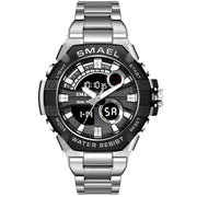 Sat SMAEL EF-35294 - Srebrna / Crna KP35294