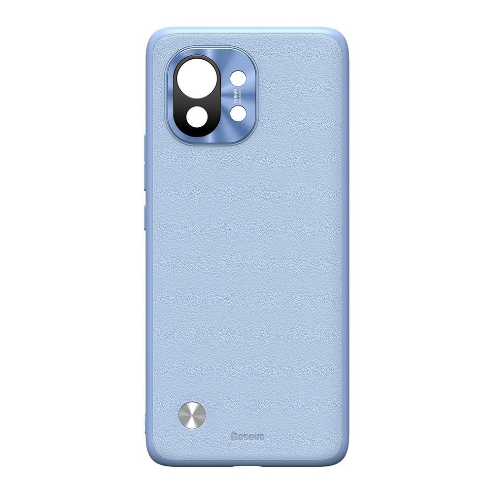 Baseus Alloy Leather Case maska s poklopcem kamere Xiaomi Mi 11