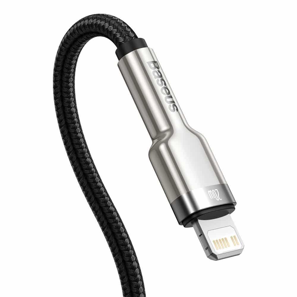 Baseus Cafule Series Metal Data USB Type C - Lightning kabel Power Delivery 20 W 1 m