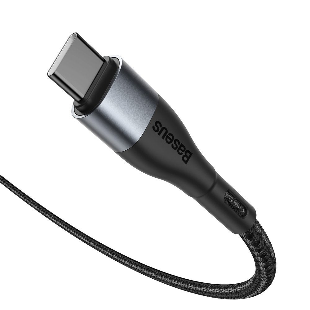 Baseus Zinc USB Type C - Lightning magnetski kabel Power Delivery 20 W 2 m crna