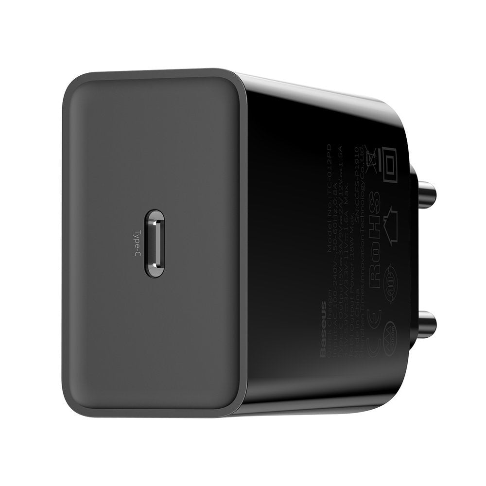 Baseus zidni punjač USB Type-C 18W 3A PD QC