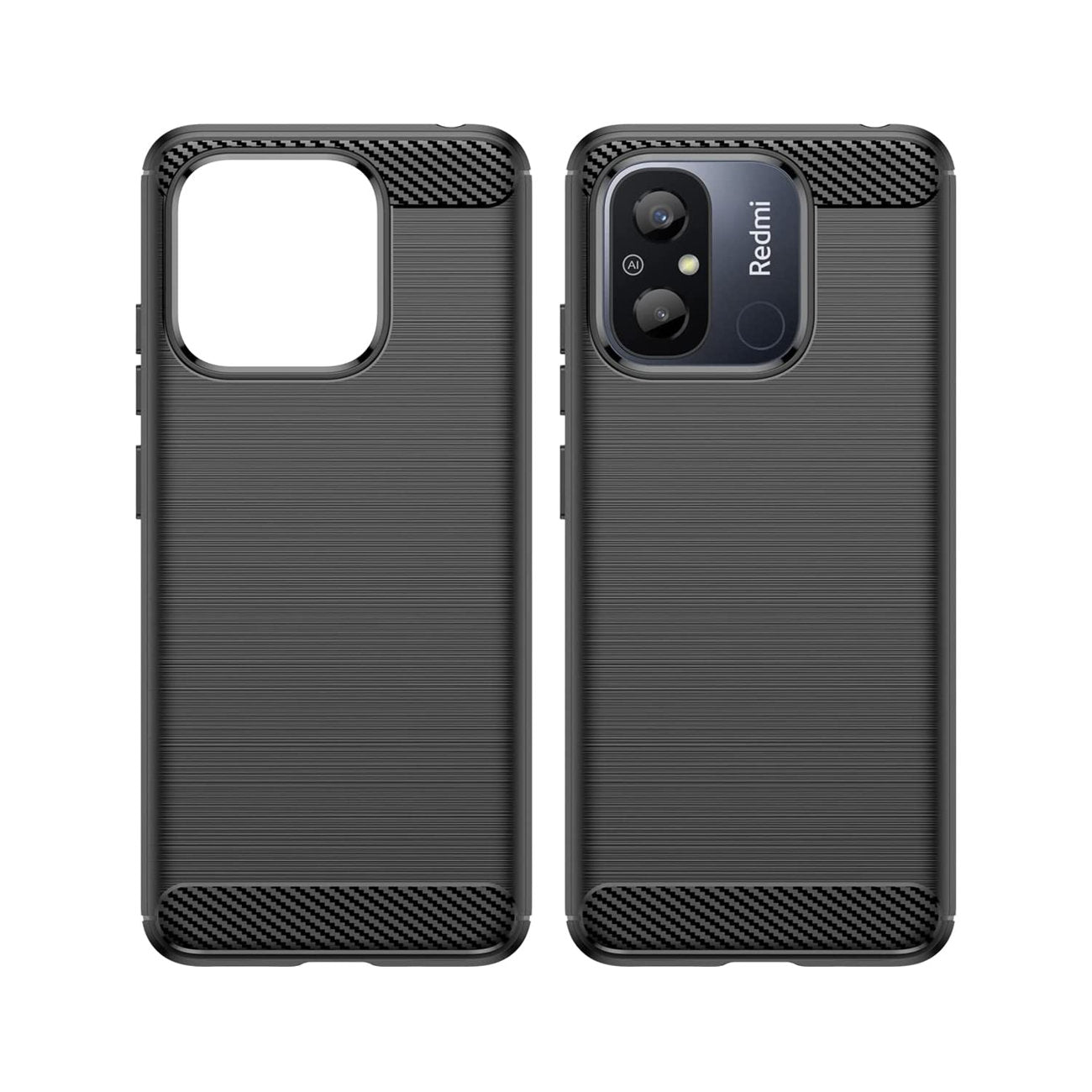CARBON Case maskica za XIAOMI Redmi 12C crna