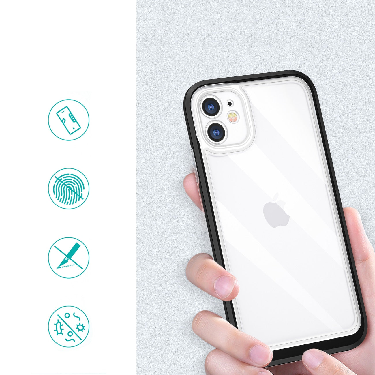 Prozirna futrola Hybrid Armor za iPhone 11