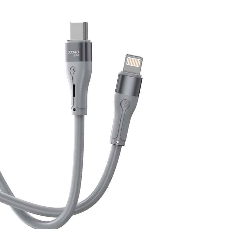 Dudao USB Type-C - Lightning kabel 65 W Power Delivery 1 m