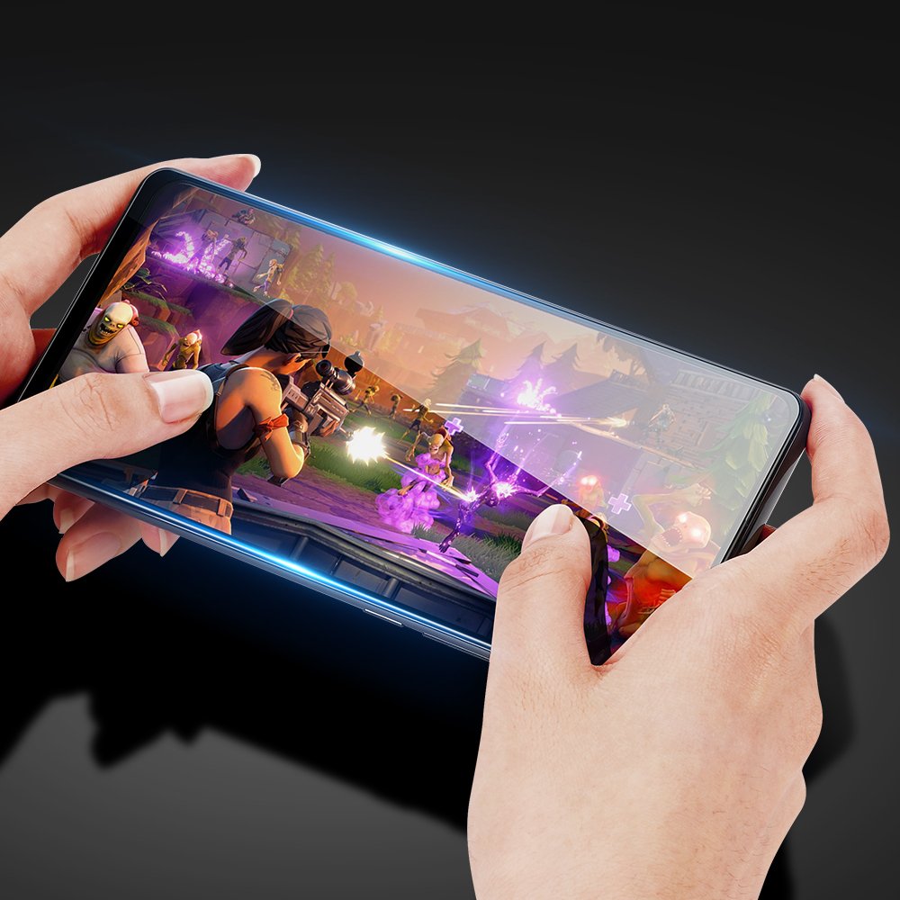 Dux Ducis 10D Zaštitno staklo od kaljenog stakla, puna pokrivenost s okvirom za Realme 8 Pro / Realme 8