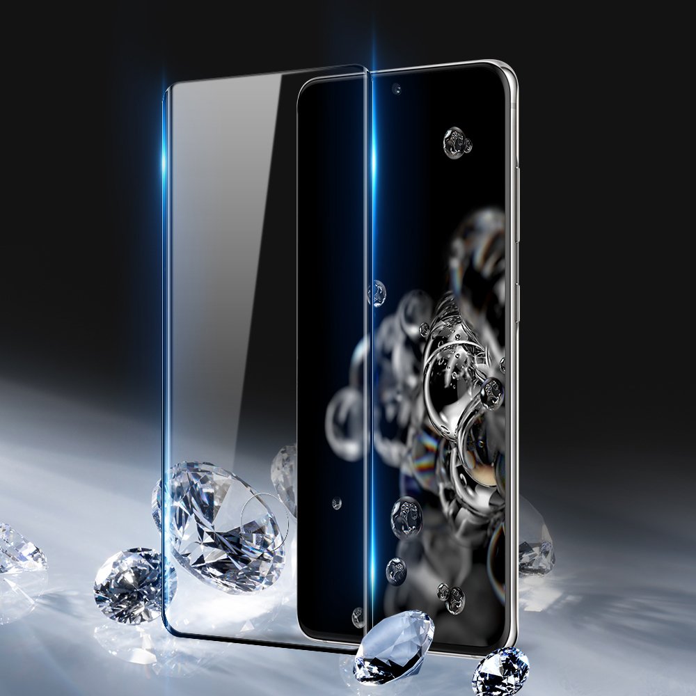 Dux Ducis 3D zakrivljeno staklo Zaštita zaslona s okvirom za Samsung Galaxy S20 Ultra