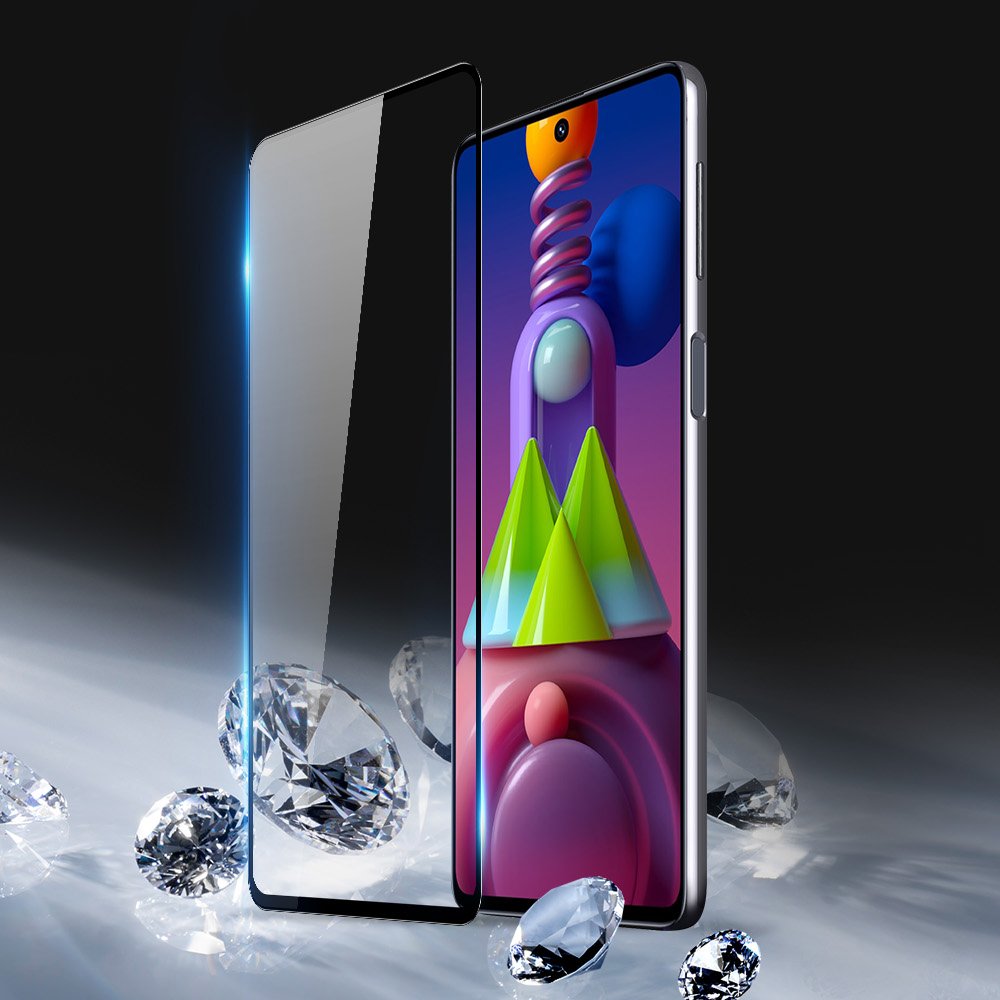 Dux Ducis 9D zaštitno staklo puna pokrivenost s okvirom za Samsung Galaxy M51
