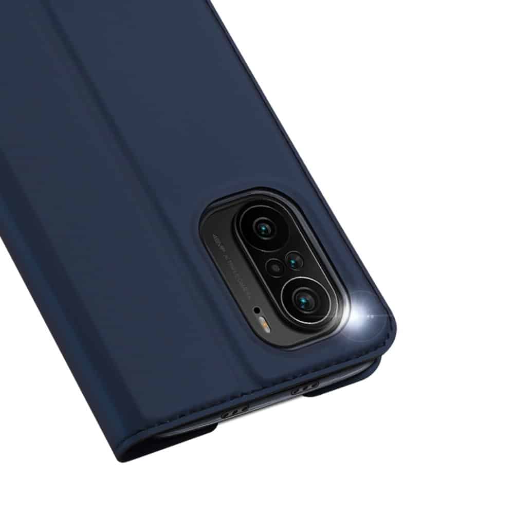 Dux Ducis Skin Pro preklopna futrola za Xiaomi Redmi K40 Pro+ / K40 Pro / K40 / Poco F3 plava