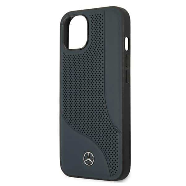 Mercedes originalna futrola za iPhone 13 hardcase sa kožnom perforiranom površinom