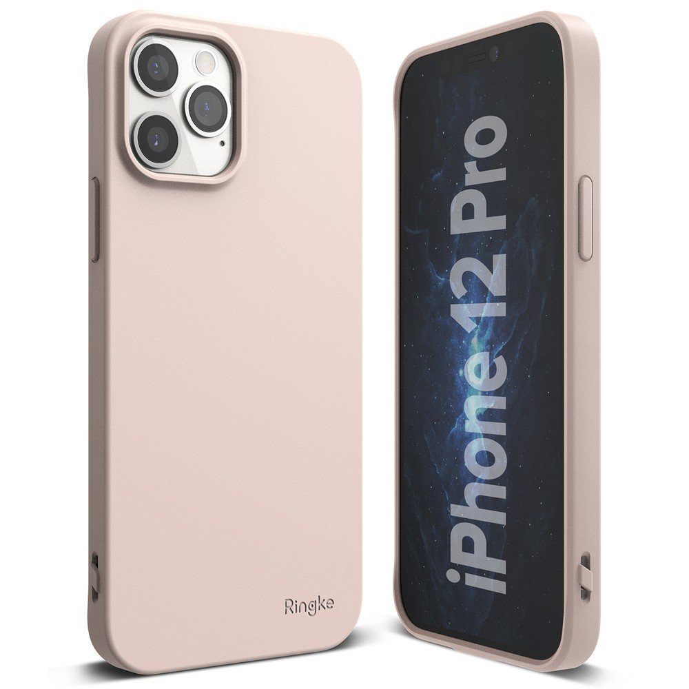 Ringke Air S Ultra-Tanka maskica za iPhone 12 Pro / iPhone 12 pink