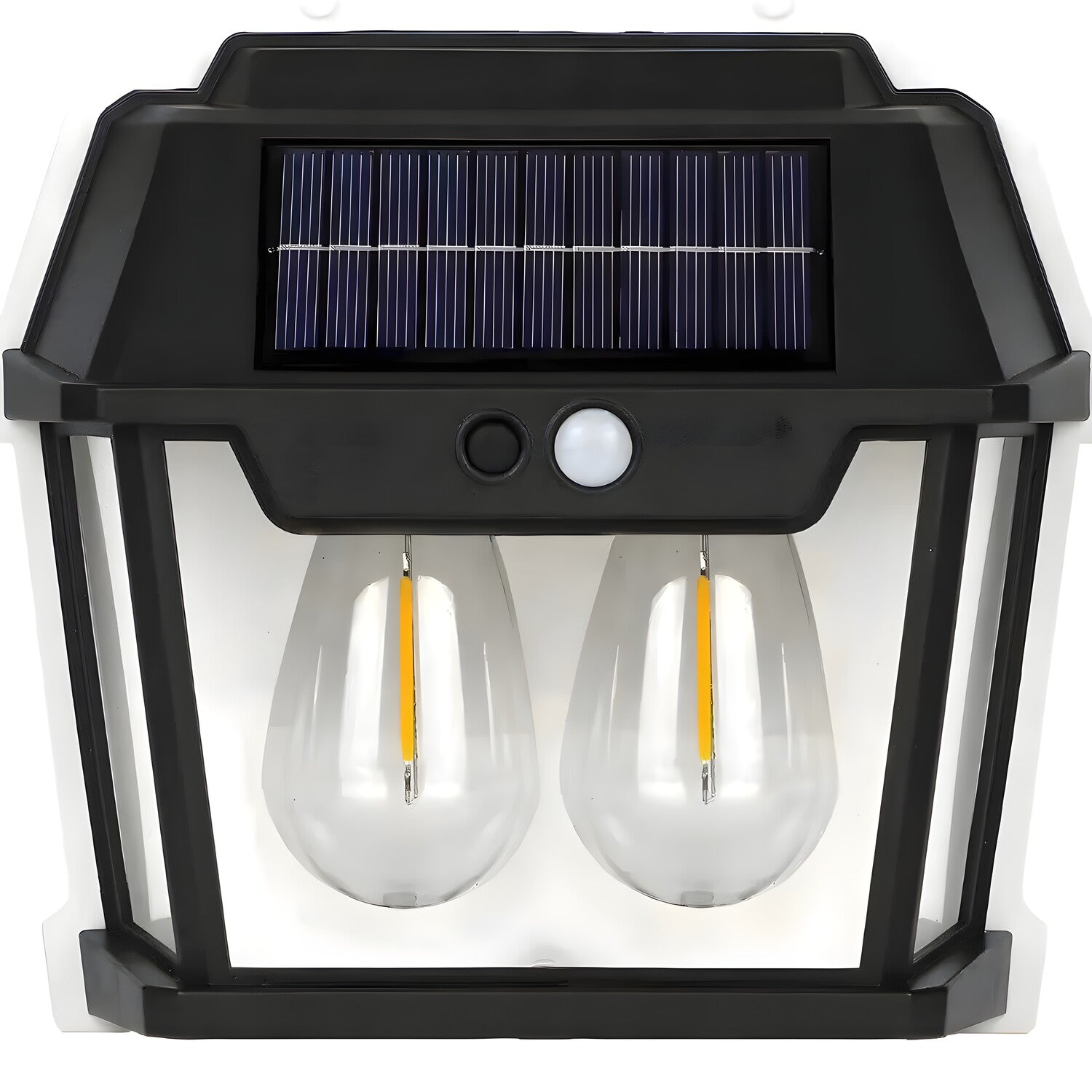 Vanjska solarna zidna lampa - Crna KP39026