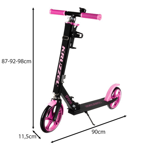 Romobil za djecu Spidoo Kruzzel 25629 - rozi