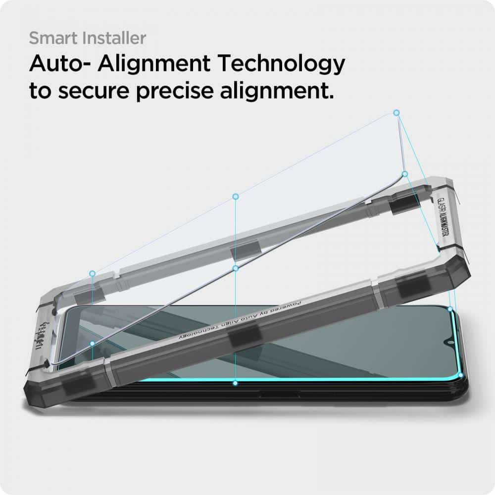 SPIGEN ALM GLAS.TR KALJENO STAKLO 2-kom za SAMSUNG GALAXY A22 5G