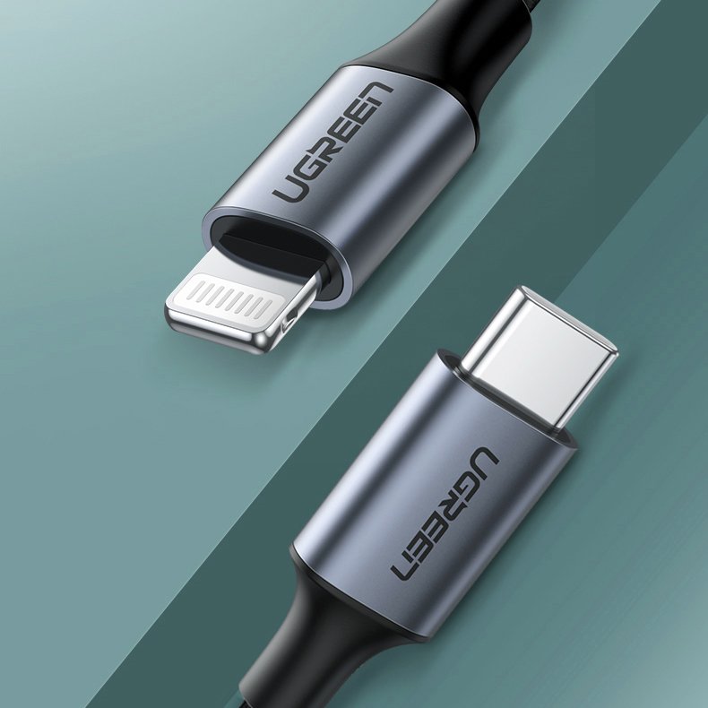 USB Type C - Lightning PD Apple MFI kabel Ugreen 3A