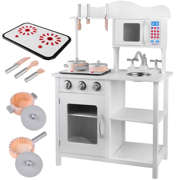 Drvena kuhinja svjetlo – zvuk