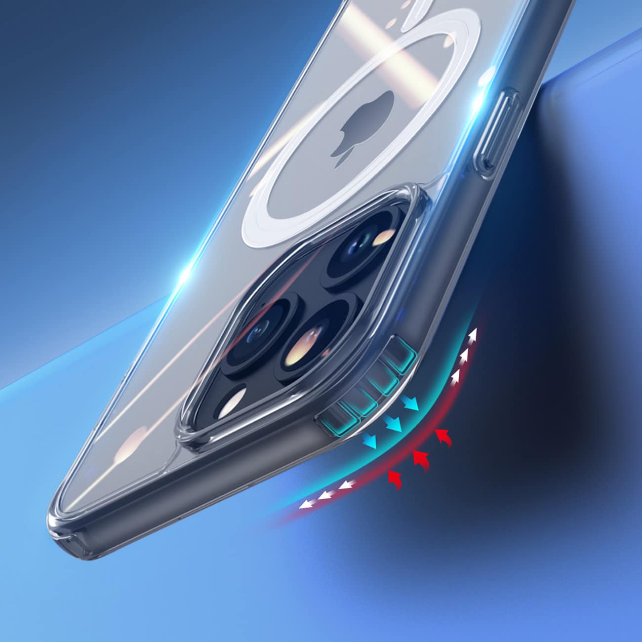 DUX DUCIS Clin Mag – prozirna maska kompatibilna sa MagSafe za iPhone 15 Pro Max