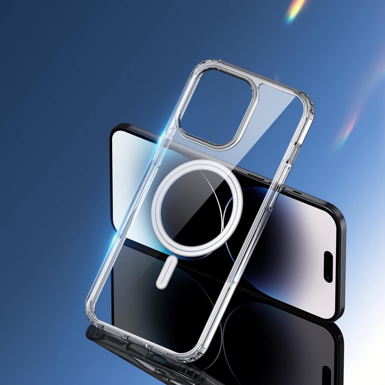 DUX DUCIS Clin Mag - prozirna maska kompatibilna sa MagSafe za iPhone 15 Pro