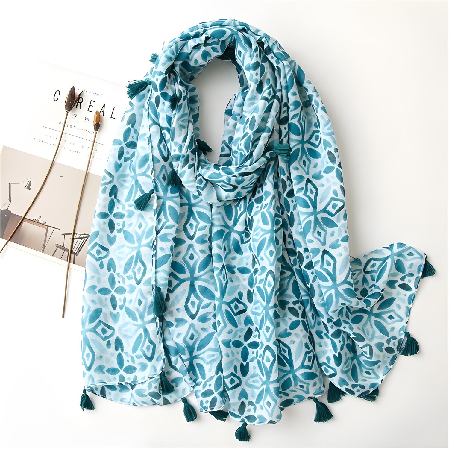 Šal ET-12087 - Zelena KP12087