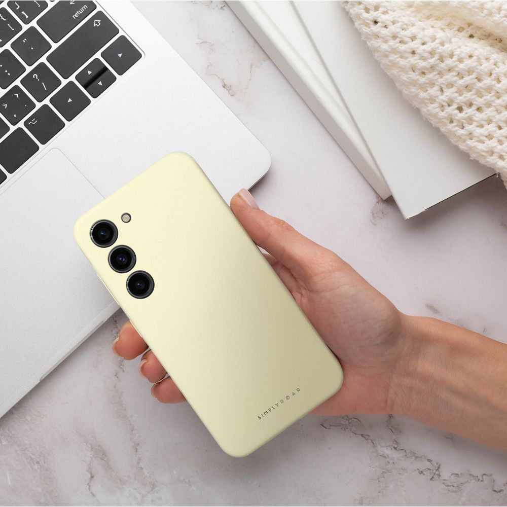 Maska ROAR CLOUD SKIN za SAMSUNG GALAXY A57 5G svijetlo žuta