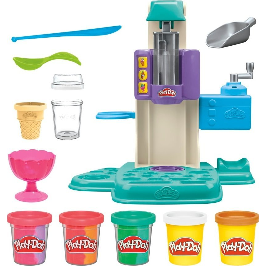 Play-Doh Rainbow Swirl Ice Cream Playset