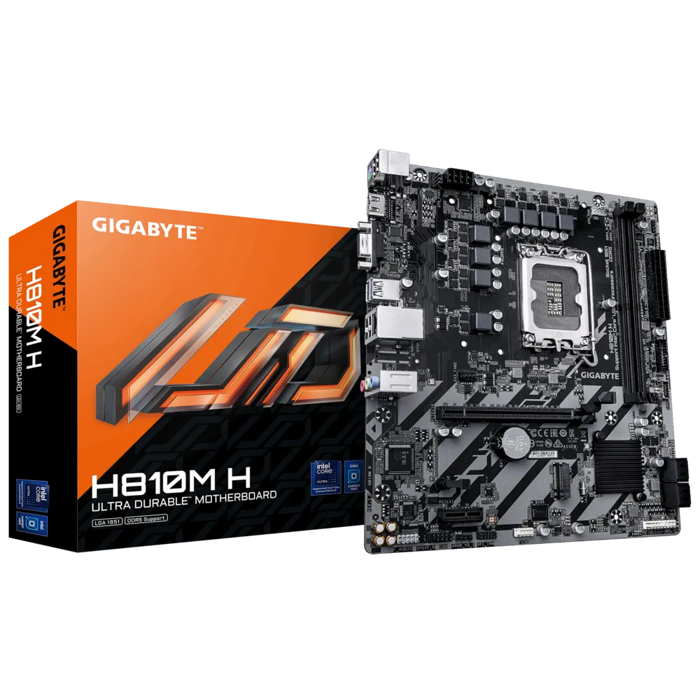 GIGABYTE H810M H matična ploča Intel H810 LGA 1851 (Socket V1) Mikro ATX