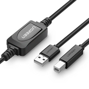 Ugreen US122 USB kabel USB 2.0 10 m USB A USB B 0,48 Gbit/s Crno