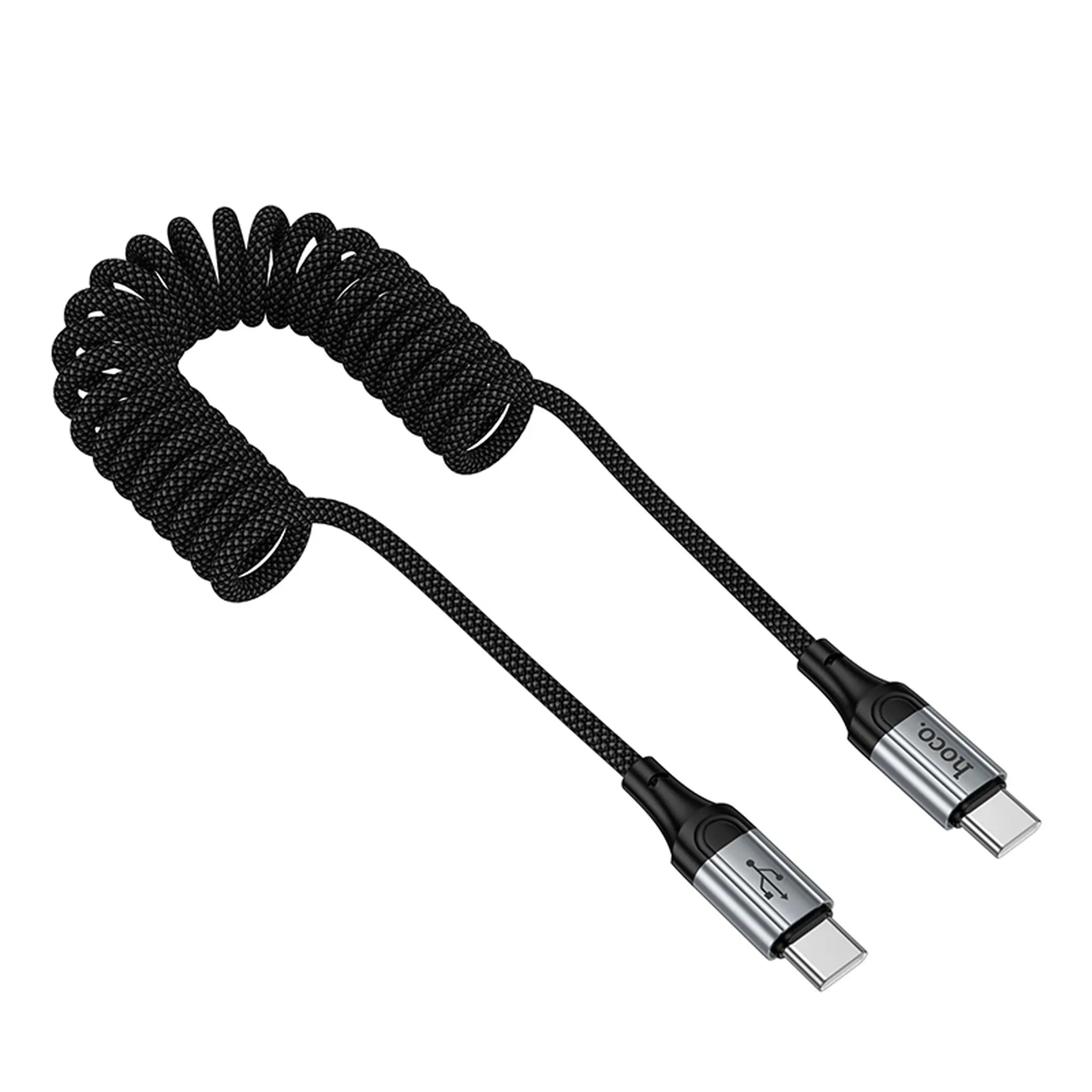 Kabel USB C na USB C Hoco PD 60W 150 cm X121 crni