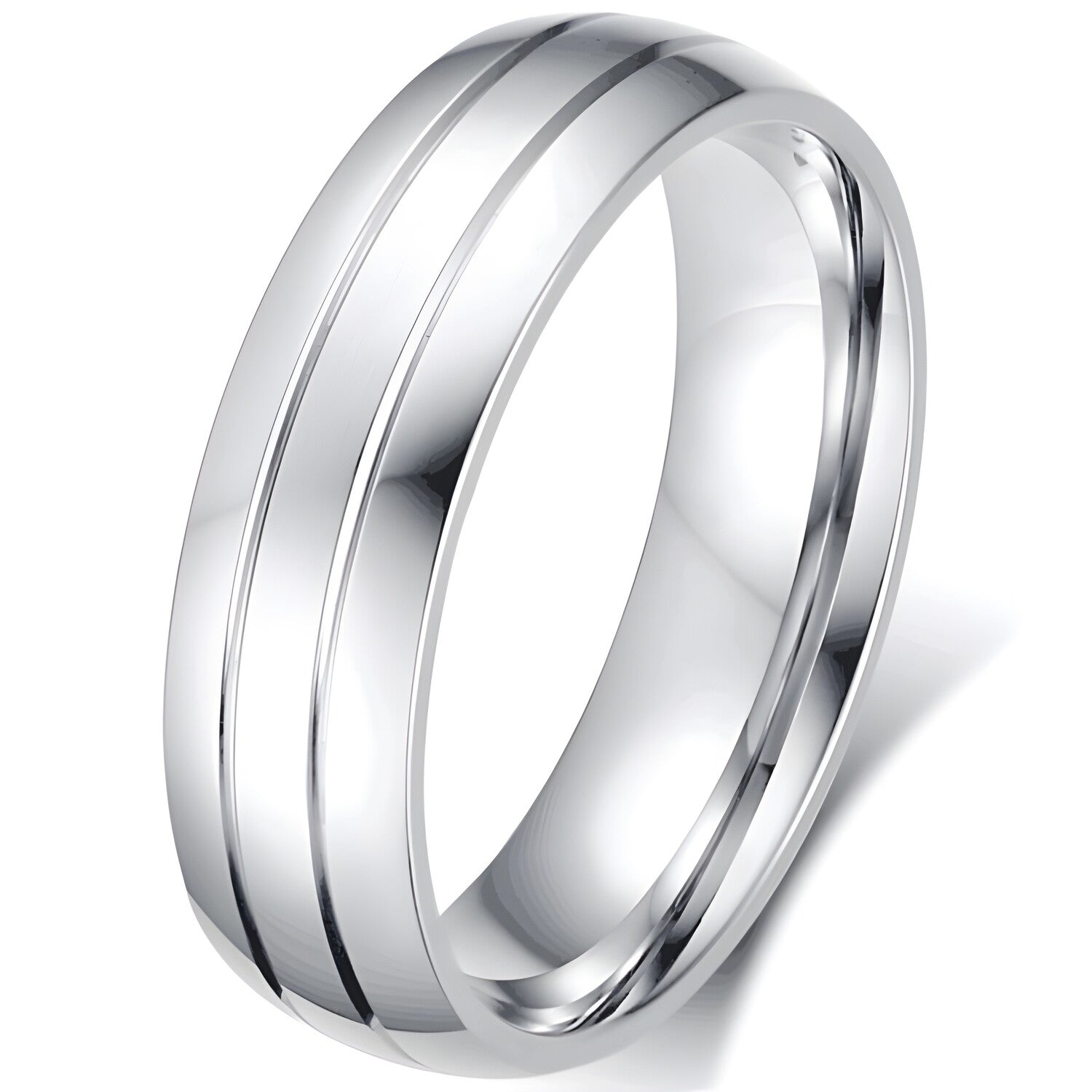 Muški Prsten FI-17557 - Srebrna / 57mm KP17557