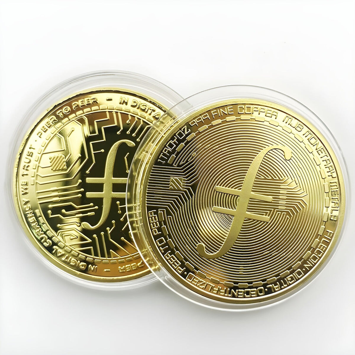 Kovanica Filecoin - Zlatna