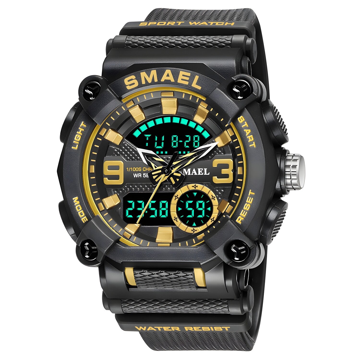 SMAEL FO-14151 sat - Crna / Zlatna KP14151