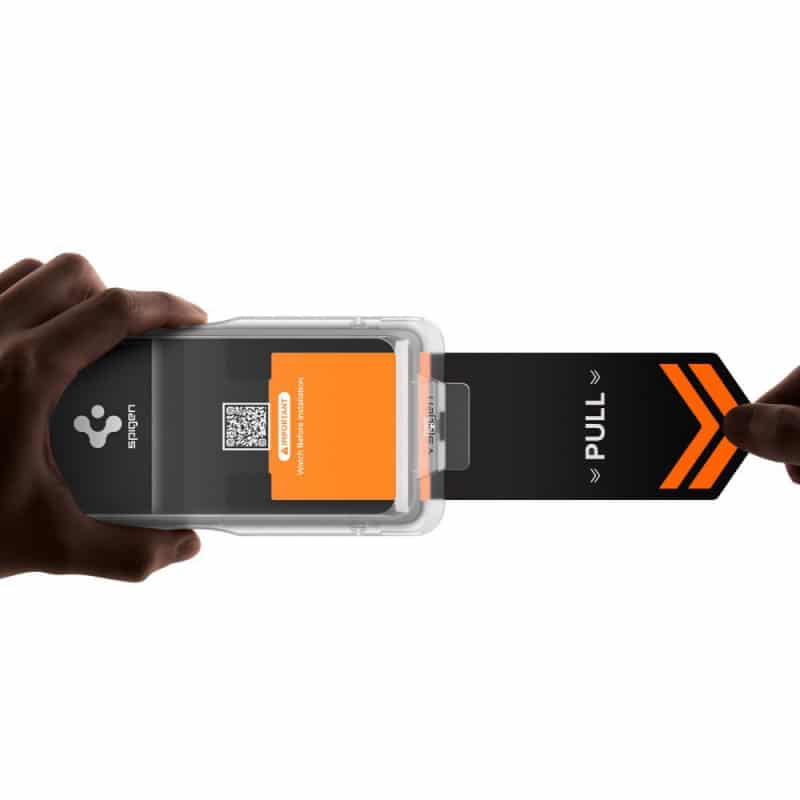 Spigen GlastR EZ FIT Pro HD Privacy zaštitno staklo za Samsung Galaxy S26 AGL11098