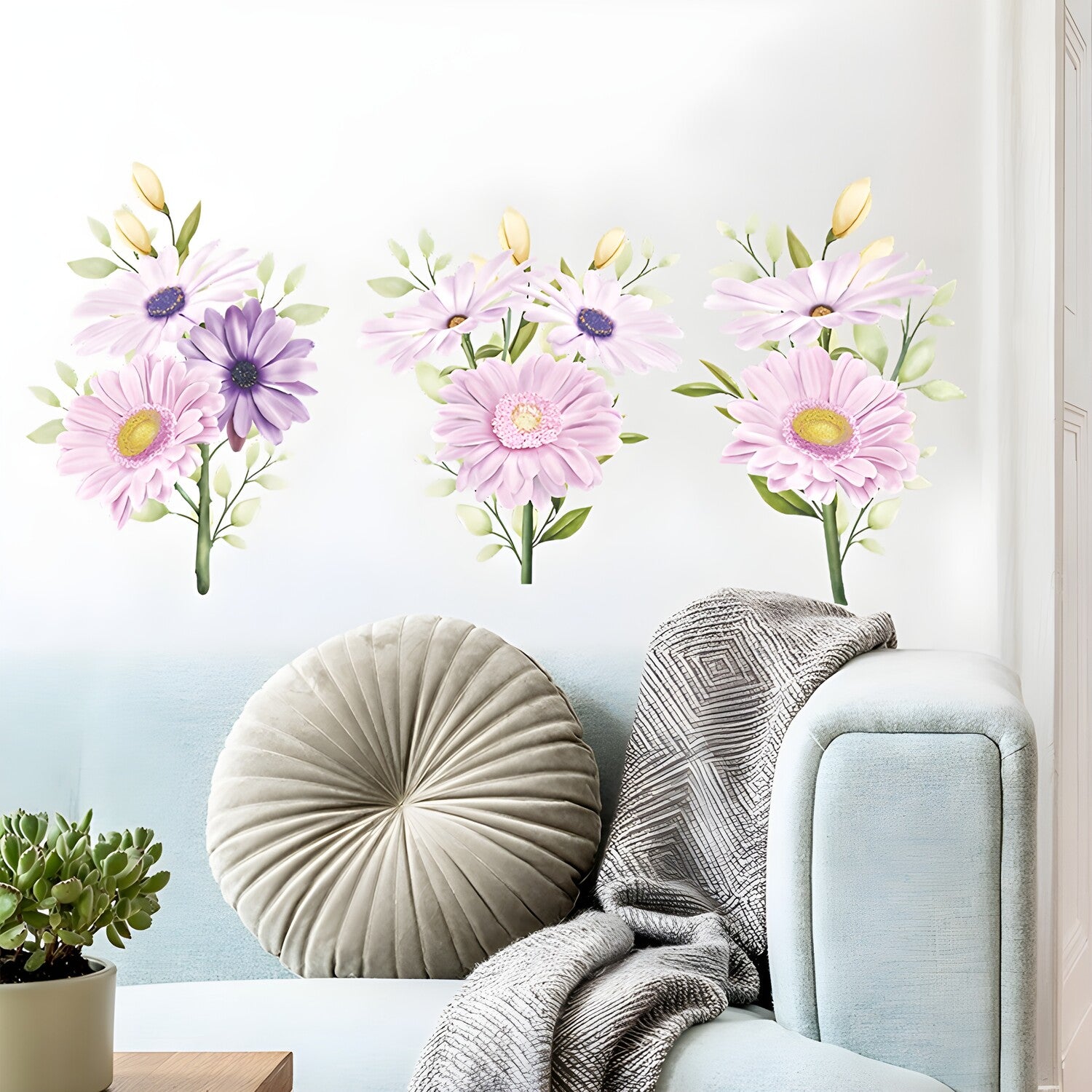 Naljepnica na zid / Tapeta Gerbera KP16514