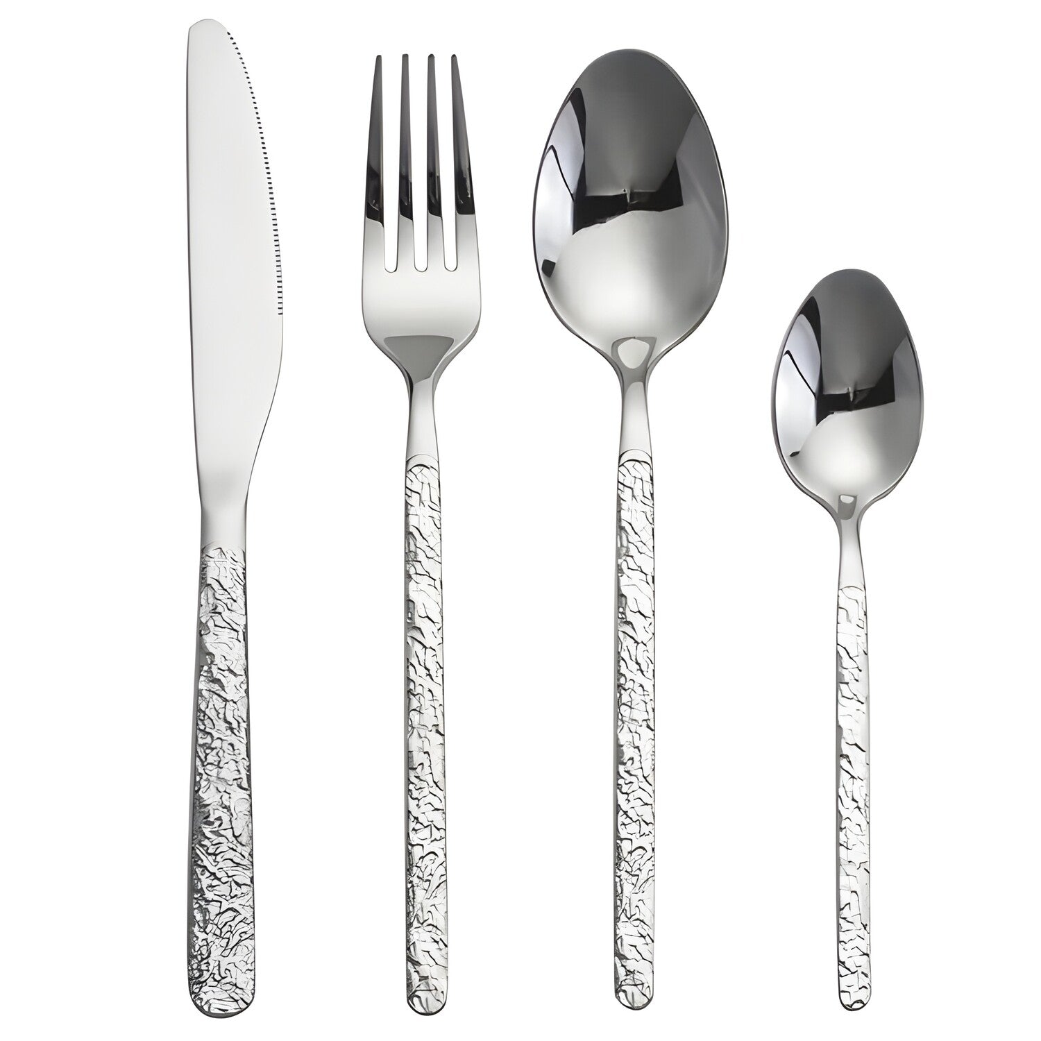 24-dijelni set pribora GL-27312 - Srebrna KP27312