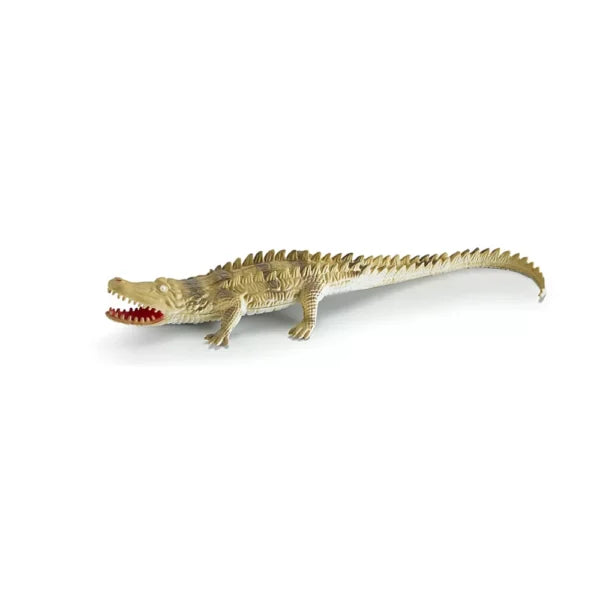 Gumeni krokodil 30cm Smeđa