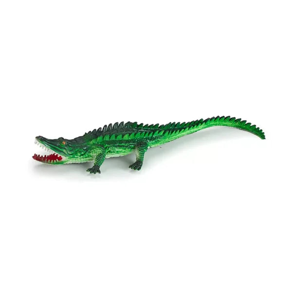 Gumeni krokodil 30cm Bež