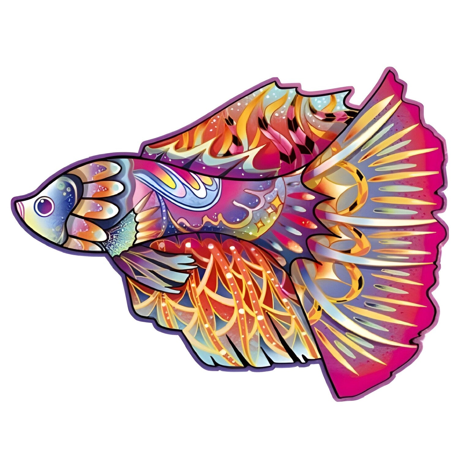 Drvene puzzle - Guppy / M KP22004