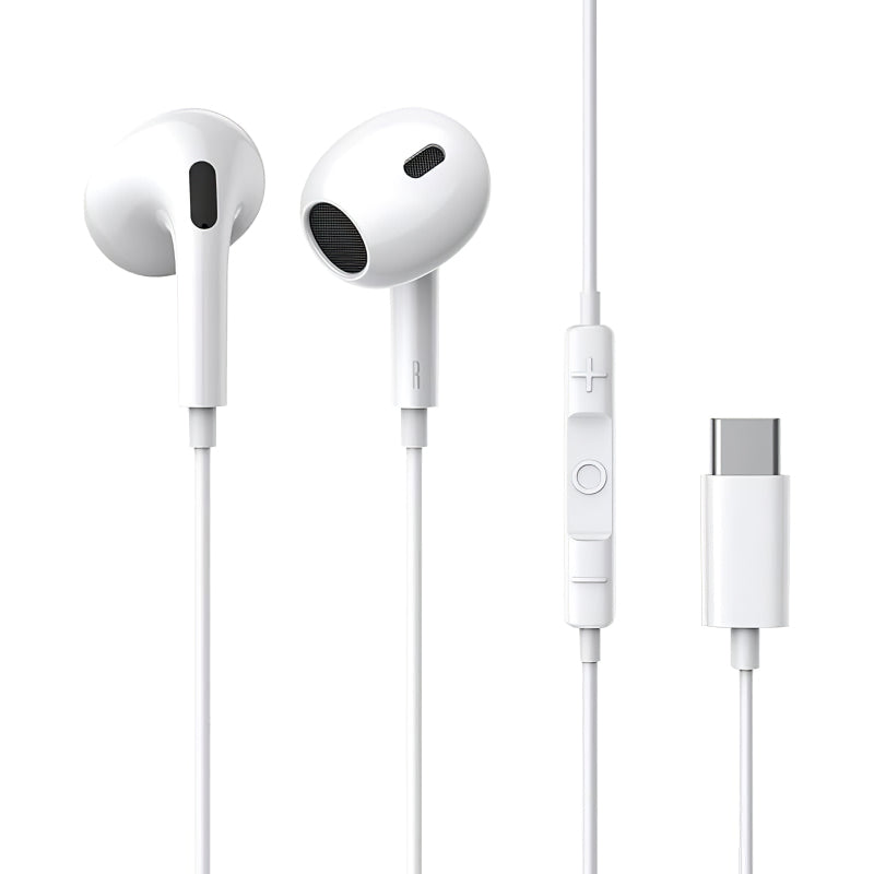Žičane slušalice USB-C Baseus Encok CZ17 bijele A00170000213-Z1