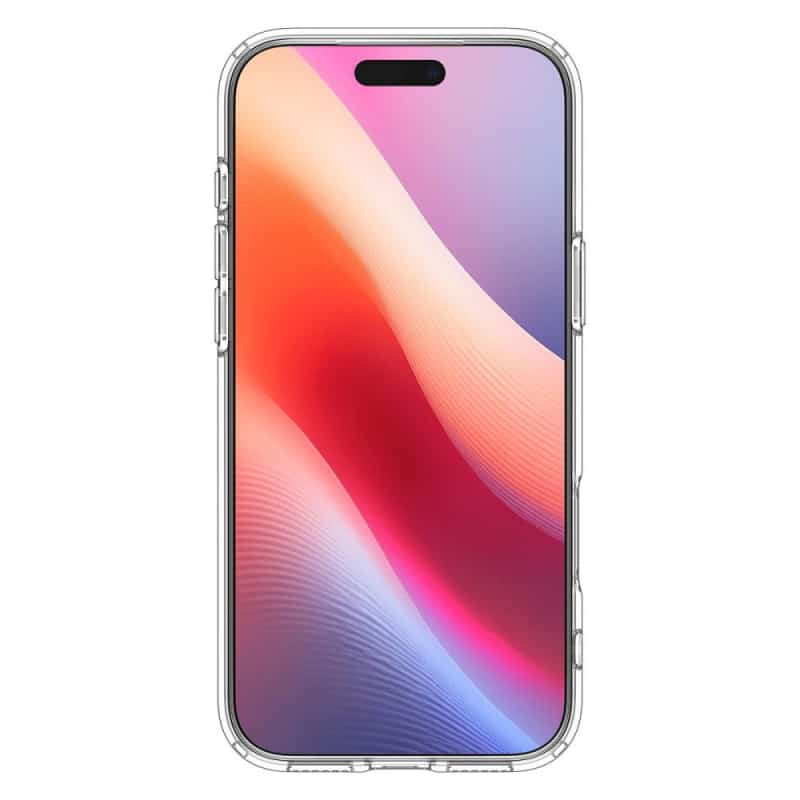 Spigen Ultra Hybrid s MagSafeom za Apple iPhone 17 Pro Clear Graphite ACS10347
